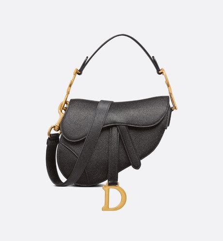 dior saddle bag black with strap|Dior saddle bag unboxing.